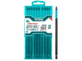 TOTAL-TOOLS Industrial TACIM16T25103 / Nárazové skrutkovacie bity 250mm sada 10ks / S2 (TACIM16T25103)