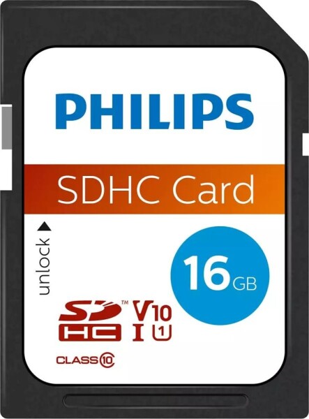 Philips SDHC 16 GB Class 10 UHS-I/U1 V10 (FM16SD45B/00)