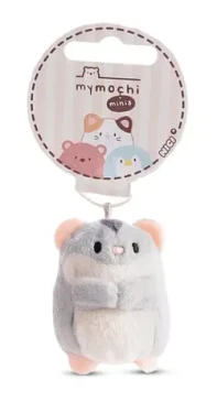 Nici prívesok MyMochi Škrečok Shai šedý 5 cm / od 0 mesiacov (102061244)