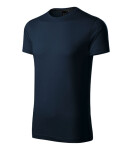 Exkluzívne pánske tričko navy blue M