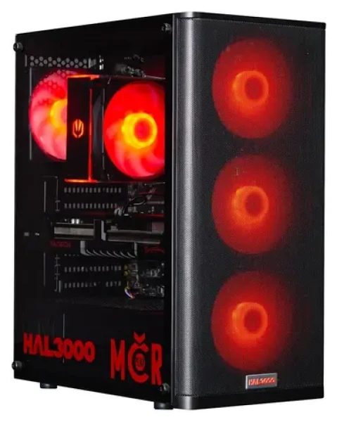 HAL3000 MČR Finale Pre čierna / Herné PC / AMD RYZEN 5 7600 / 32GB DDR5 / RX 9070 / 1TB PCIe4 SSD / Wi-Fi / W11 (PCHS2724)