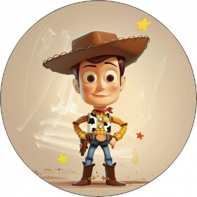 Jedlý papier Toy Story Woody 19,5 cm - Pictu Hap - Pictu Hap