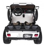 Mamido Elektrické autíčko Extreme Sport 4x4 s premenlivou veľkosťou bielej