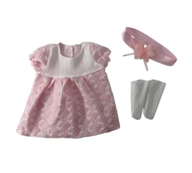 PLEJO Oblečenie pre bábiku ružová 40 - 43 cm