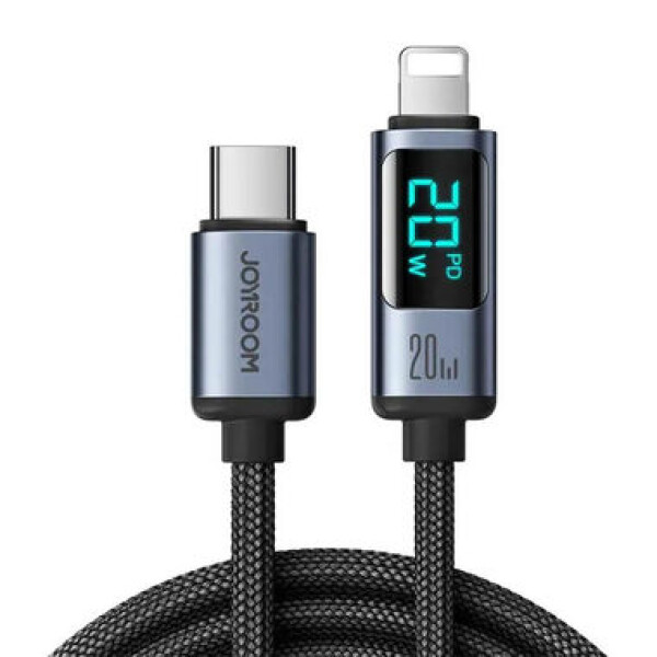 Joyroom S-CL020A16 Nabíjací kábel USB-C (M) -Lightning (M) 20W 1.2m čierna (S-CL020A16)