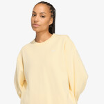 Mikina adidas Essentials Crew Long French Terry Sweatshirt Warm Vanilla M