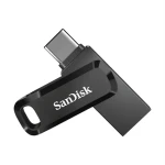 SanDisk Ultra Dual GO 32GB čierna / Flash Disk / USB-A + USB-C / čítanie až 150 MB/s (SDDDC3-032G-G46)