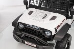 Mamido Mamido Elektrické autíčko Speed Offroad biele | 4x45W | EVA kolesá | 12V 7Ah | EKO koža