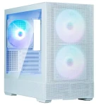 Zalman P30 AIR biela / PC skriňa / 3x 140mm ARGB / USB-A 3.2 / USB-C / temperované sklo / mesh / bez zdroja (P30 AIR White)