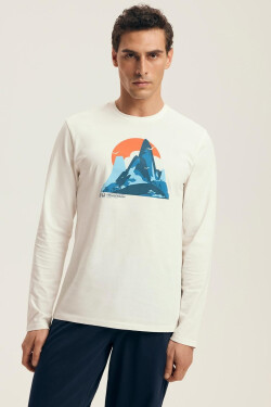Henderson Core 43475 Loji pyžamo dĺžka/r M-3XL bílá L