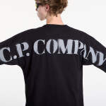 Tričko C.P. Company 1020 Jersey Short Sleeve Stencil T-Shirt Black L