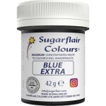 Gélová farba extra blue 42 g - Sugarflair - Sugarflair