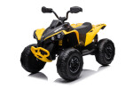 Mamido Mamido Detská elektrická štvorkolka Can-Am Renegade | R/C | 180W | 4x4 | 12V14Ah | EVA žlté