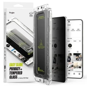 Ringke Easy Slide Privacy 2 ks / Ochranné tvrdené sklo / Privacy filter / Samsung Galaxy S25 Edge (8800293854494)