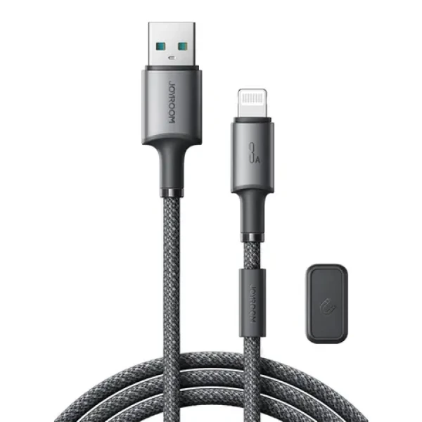 Joyroom S-A50 Unlimited Series Nabíjací kábel USB-A (M) - Lightning (M) 3A 1.2m šedá (6956116728809)