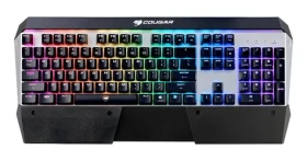 COUGAR Attack X3 RGB / Herná klávesnica / Cherry MX Red / RGB podsvietenie / N-Key Rollover / drôtová USB / EN layout (CGR-WM1MB-ATR)