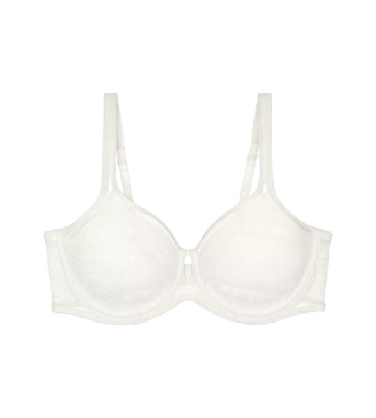 Dámska podprsenka Triumph Signature Sheer Bra W01 EX - neznáma - biela 1595 - TRIUMPH WHITE 95D