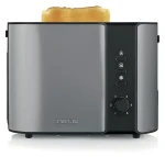 Severin AT 9573 antracitová / Hriankovač / 800 W / 2 sloty / ohrev / rozmrazovanie (AT 9573)