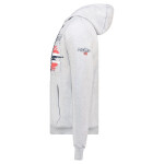 Geografické Nórsko Mikina s kapucňou Grusty Blended DB 100 M WZ3084H/GN-Blended Grey M