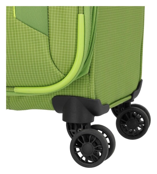 Malý textilný kufor Travelite Corsiica S Fresh Green
