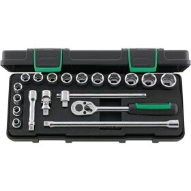 Stahlwille 456/14/5I KN 96023132 súprava nástrčných kľúčov 8 mm, 10 mm, 11 mm, 12 mm, 13 mm, 14 mm, 15 mm, 16 mm, 17 mm, 18 mm, 19 mm, 21 mm, 22 mm 3/8 (10 mm); 96023132