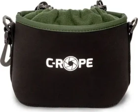 C-ROPE V2 čierna, veľkosť S / Fotopúzdro / Neoprén / 160 × 100 × 130 mm / s popruhom (CRP-CNB-S-BLK-2)