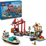 LEGO® My City 60422 Prístav s nákladnou loďou