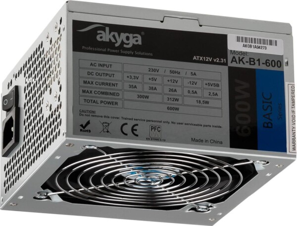 Akyga Basic 600W (AK-B1-600)