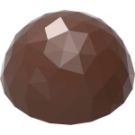 Forma na pralinky, polokruh, faseta 30 mm - CHOCOLATE WORLD - CHOCOLATE WORLD