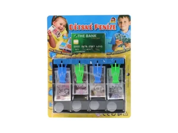 MaDe 96907 Pokladňa s peniazmi- České