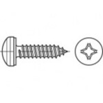 TOOLCRAFT TO-5380638 skrutka do plechu 32 mm krížová dražka Philips 88981 nerezová ocel A2 500 ks; TO-5380638