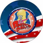 Jedlý papier Americký tatí logo 19,5 cm - Pictu Hap - Pictu Hap