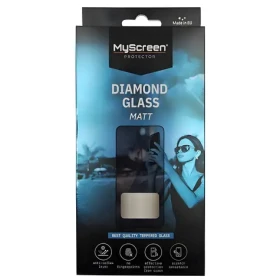 MyScreen Diamond Glass Matt čierna / Ochranné sklo / Apple iPhone 16 Pro Max (MD9228TG DGM BLACK)