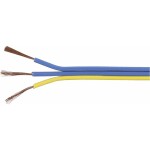 TRU COMPONENTS 1567055 opletenie / lanko 3 x 0.14 mm² modrá, žltá 25 m; 1567055