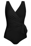 Dámske jednodielne plavky Thailand3 1069F23 19a - SELF černá 4XL