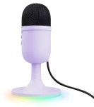 Trust GXT 234P Yunix fialová / Herný mikrofón / RGB / USB-A / kábel 1,8 m (25375)