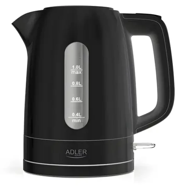 Adler AD 1380B čierna / Rýchlovarná kanvica / 1850 W / 1 L (AD 1380b)