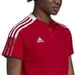 Dámske polo tričko Tiro 21 W GM7350 červené - Adidas XXL