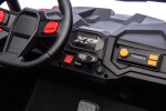 Mamido Mamido Elektrické autíčko Buggy UTV 4x4 s vlečkou 24V | 4x200W červené