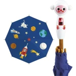 Vilac Dáždnik Kozmonaut modrá / kovová konštrukcia, drevená rukoväť / design Ingela P. Arrhenius / od 3 rokov (V7731)