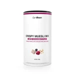 Chrumkavá zmes müsli - GymBeam (biela čokoláda ovocia, 420 g) (49777-1-420g-whitechocolate&fruit)