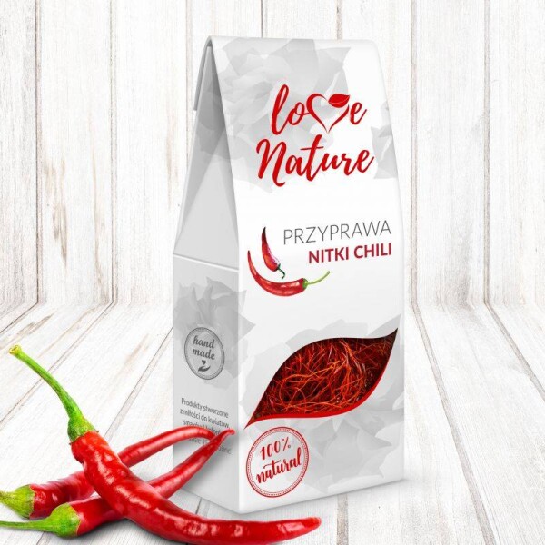Nítky sušeného čili 20 g 100 % prírodné - Love Natur - Love Nature - Love Nature
