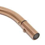 Drezová batéria SAT Aurum s vyťahovacou spŕškou, 2 prúdy brúsená rose gold SATBAUR286BRG SATBAUR286BRG