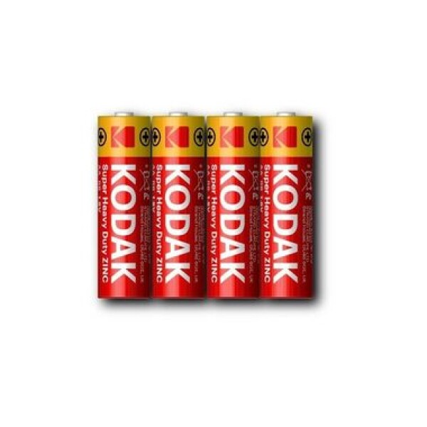 Kodak HEAVY DUTY zinco-chloridové batérie AAA (fólia) 4ks (30411715)