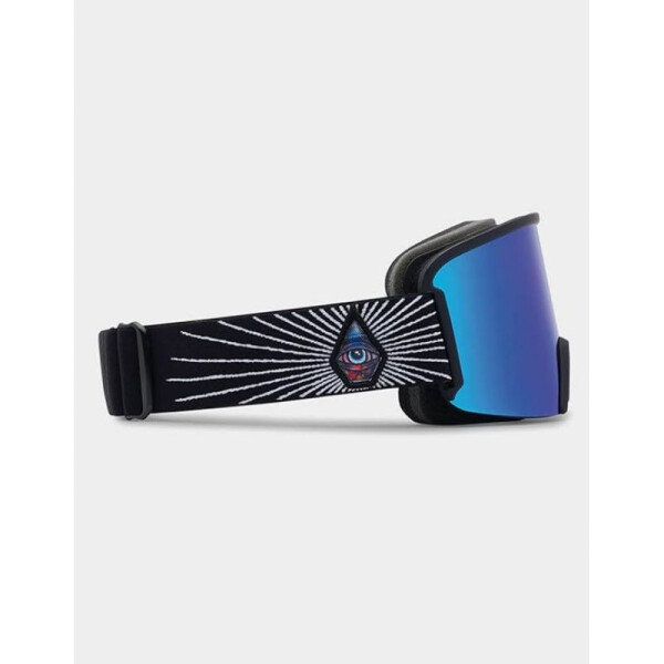 Snowboardové okuliare Volcom GARDEN JAMIE LYNN/BLUE CHROME (VG0122119) Jedna velikost