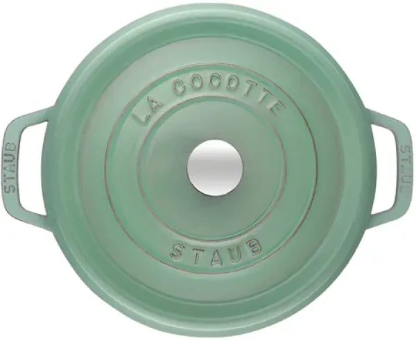 Staub La Cocotte Kastról s pokrievkou mätová / 6.7 l / liatina (40508-707-0)