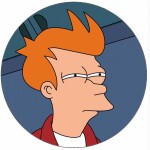 Jedlý papier Futurama Fry 19,5 cm - Pictu Hap - Pictu Hap