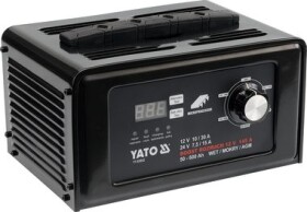 YATO YT-83052 / Nabíjačka digitálna s jump štartérom / 12-24V / 50-600Ah / 30A / 230V (YT-83052)