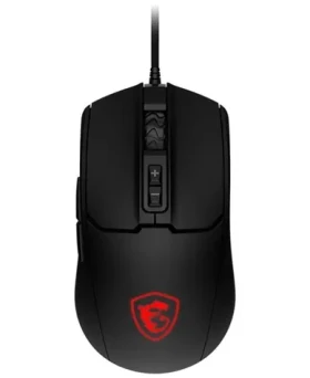 MSI Forge GM100 čierna / Herná optická myš / 6400 DPI / 7 tlačidiel / USB / RGB (S12-0402310-HH9)