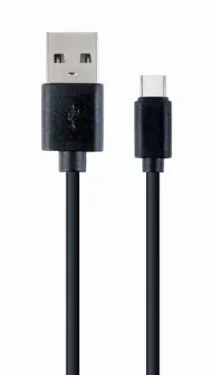 Gembird USB 2.0 A (M) - USB-C (M) kábel 1m čierna (CC-USB2-AMCM-1M)